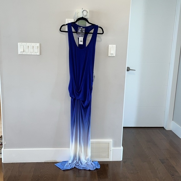 Young Fabulous & Broke Maelle Maxi Dress Purple Ombre NWT - Picture 5 of 9